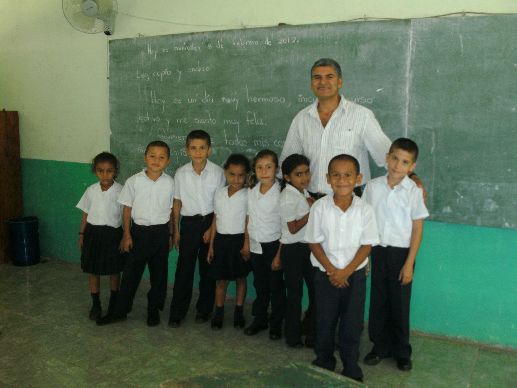 Aula de niños en clase